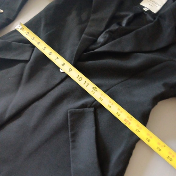 Bagatelle Collection Blazer Womens SMALL Black NEW Career Boardroom Chic Artsy - Picture 10 of 15